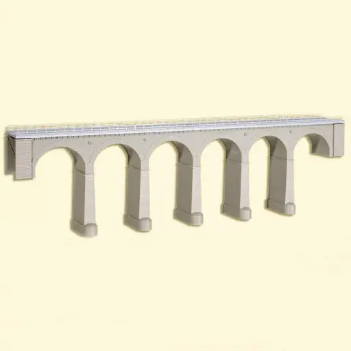 [KI39724] Pont Viaduc/Voie Simple Droit - KIBRI 39724 - HO : 1/87