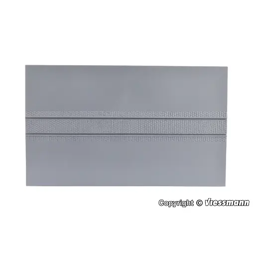 [KI34125] Plaque de Route - 200x120mm - Kibri 34125 - HO: 1/87