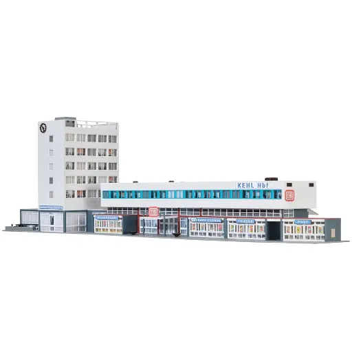 [KI39514] Gare de "Kehl" avec éclairage intérieur au sol KIBRI 39514 - HO 1/87