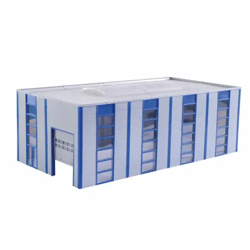 [KI39250] Entrepôt industriel moderne - Kibri 39250 - HO 1/87