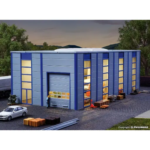 [KI39250] Entrepôt moderne KIBRI 39250 - HO 1/87