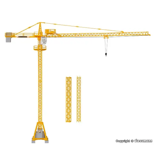 [KI10202] Grue à tour "LIEBHER" 63 EC-H KIBRI 10202 - HO 1/87