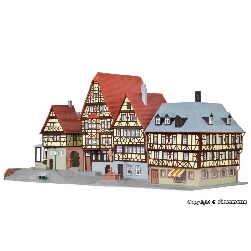 [KI37102] Place du marché de MILTENBERG KIBRI 37102 - N 1/160