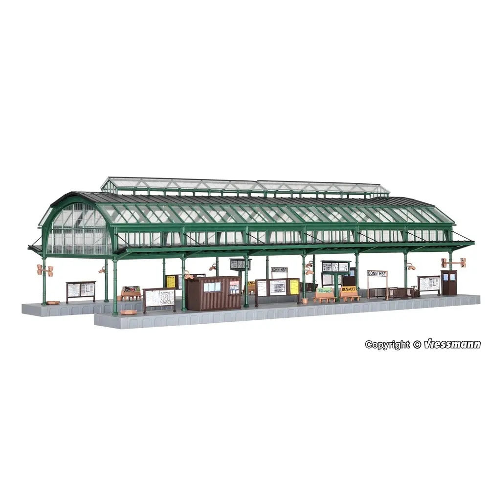 Quai De Gare Ferroviaire KIBRI – Tôle – 50x12 Cm – Occasion – Allemagne
