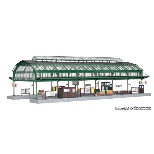 [KI39565] Quai de gare "Bonn" KIBRI 39565 - HO 1/87 - 440x223x135 mm