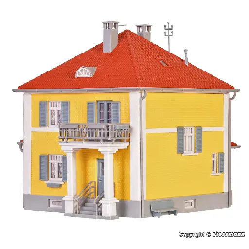 [KI38178] Immeuble/Maison résidentiel KIBRI 38178 - HO 1/87 120x145x125mm