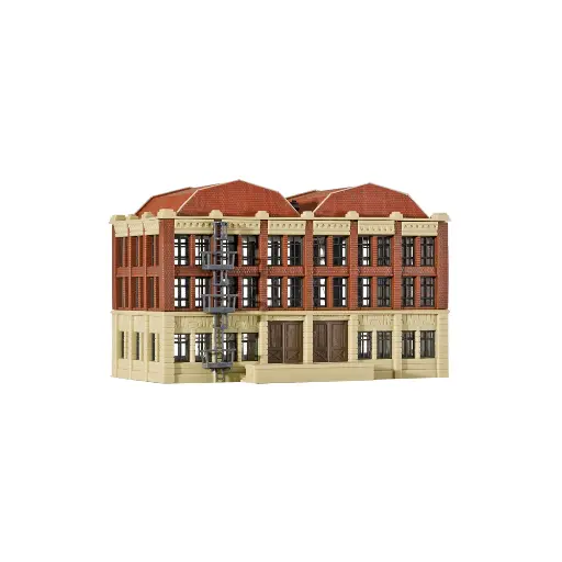 [KI37230] Bureau d'administration avec atelier - Kibri 37230 - N 1/160