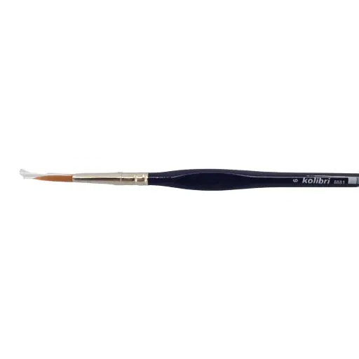[KO8881-06] Pinceau en poil "Golden synthetic" - Manche Laqué N°06 - KOLIBRI 8881/06