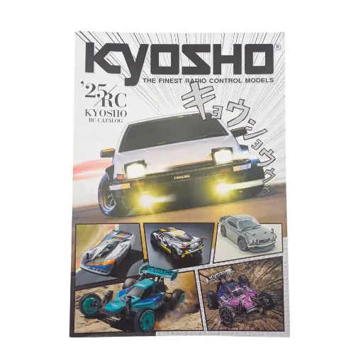 [CAT.KYOSHORC] Catalogue Radio commande 2025 - Kyosho - Anglais - 60 pages