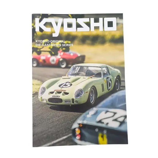 [CAT.KYOSHODIECAST] Catalogue Die-Cast / Resin series 2025 - Kyosho - Anglais - 40 pages