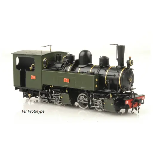 [LEHOM205.8D] Locomotive à vapeur Mallet 020-020 LEMATEC HOM205.8D - HOm 1/87 - CFC