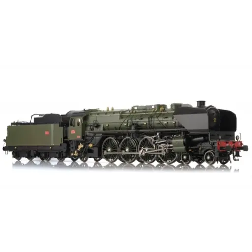 [LEN202.4A] Locomotive à vapeur 241 A 56 - Lematec N202.4A - N 1/160 - SNCF - Ep III - Analogique - 2R