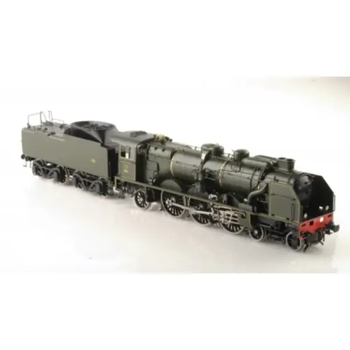 [LEHO-209-6] Locomotive à Vapeur - Pacific Chapelon - 231E3 + Tender 37A 137 - Dépôt La Chapelle - Vert et Noir - Lematec HO-209/6 - SNCF - HO 1/87