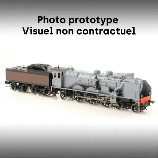 [LEHO-209-3S] Locomotive à Vapeur PACIFIC CHAPELON - LEMATEC HO-209/3S - HO 1/87 - Digital Sound