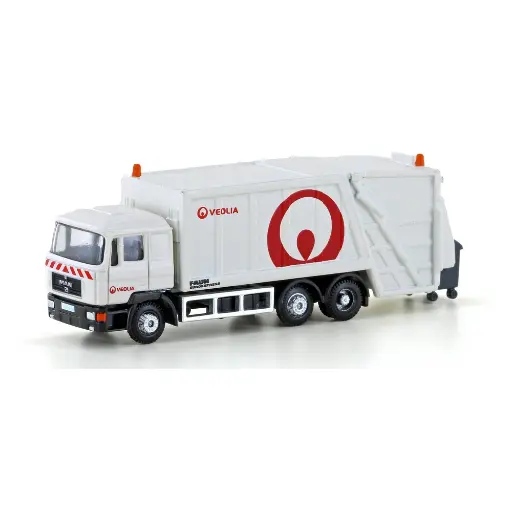 [LC4662] Camion poubelle MAN F90 "Veolia" LEMKE LC4662 - N 1/160 - véhicule miniature