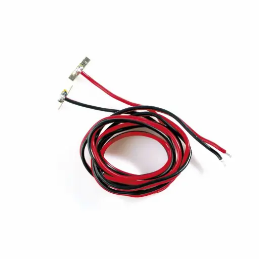 [LE45094] Éclisses d’alimentation avec câble 1m code 200 - Lenz 45094 - O 1/43 - 2R