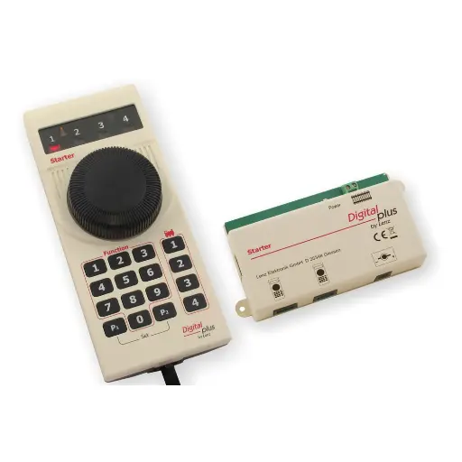 [LE60120] Set de démarrage centrale digital et télécommande LENZ 60120