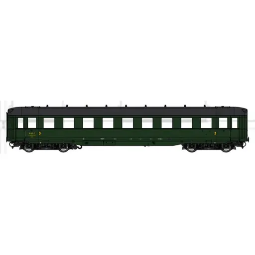 [LE41261-30] Voiture voyageurs Express ex DRG - Lenz 41261-30 - 0 1/43 - SNCF  - EP III - 2R