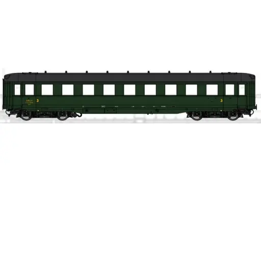 [LE41261-31] Voiture voyageurs Express ex DRG C4ü-38 - Lenz 41261-31 - 0 1/43 - SNCF - EP III - 2R
