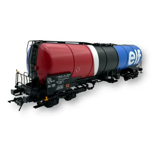 [LE42323-32] Wagon citerne Zacns Elf - Lenz 42323-32 - 0 1/43 - SNCF - Ep IV - 2R