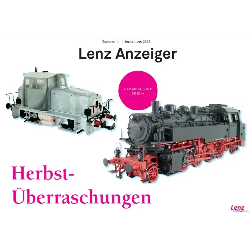 [LE90210-11] Catalogue Lenz Automne 2023 - Lenz 90210-11 - 12 pages - Allemand