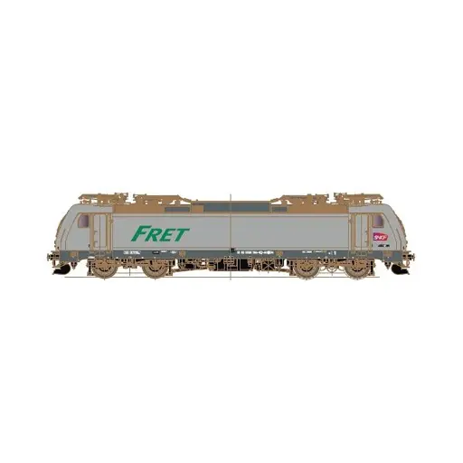 [LE40312-11] Locomotive électrique "Traxx" BR 186 184 FRET - Lenz 40312-11 - O 1/43 - SNCF - Ep VI - Analogique - 2R