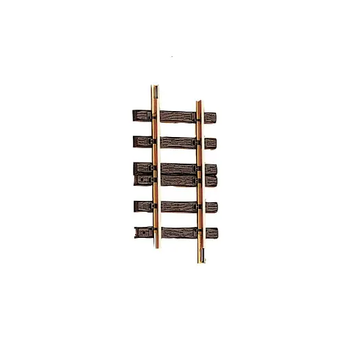 [LG10150] Rail droit LGB 10150 - G : 1/22.5 - Longueur 150 mm - Code 332 - Écartement 45 mm
