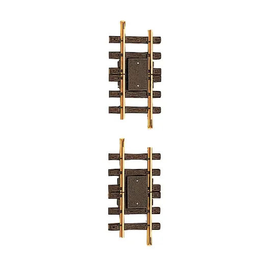 [LG10151] 2 rails droits pour Boucle de retournement LGB 10151 - G 1/22.5 - 150 mm