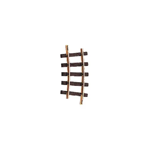 [LG11020] Rail courbe LGB 11020 - G : 1/22.5 - R1 15° - Code 332 - Écartement 45 mm