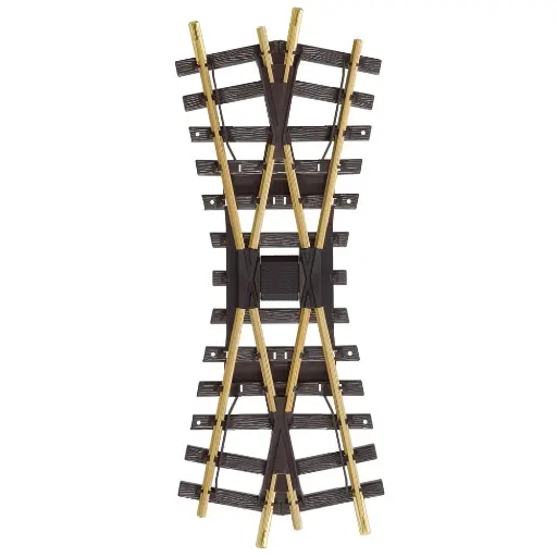 [LG13200] Croisement LGB 13200 - G : 1/22.5 - 375 mm R3 22.5° - voie ferrée