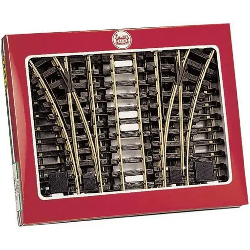 [LG19902] Set rails LGB 19902 pour gare - G 1/22.5 - 13 éléments