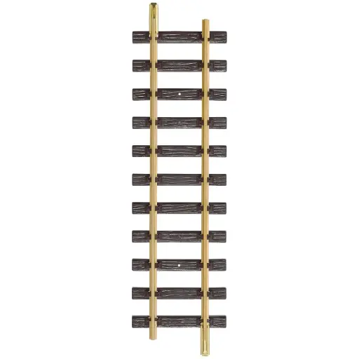 [LG10000] Rail droit LGB 10000 - G : 1/22.5 - Longueur 300 mm - Code 332 - Écartement 45 mm