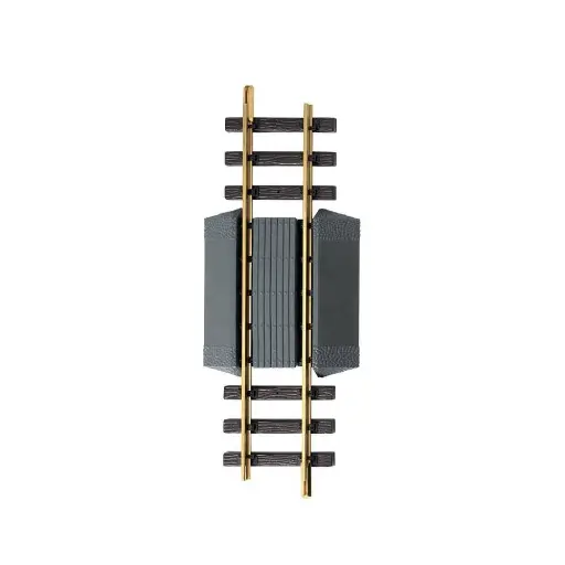 [LG10007] Rail droit avec Passage à niveau LGB 10007 - G : 1/22.5 - 300 mm