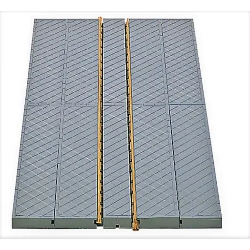 [LG50340] Boite de 12 Plateformes pour Quai de gare livrée grise LGB 50340 - G : 1/22.5 - 300 mm