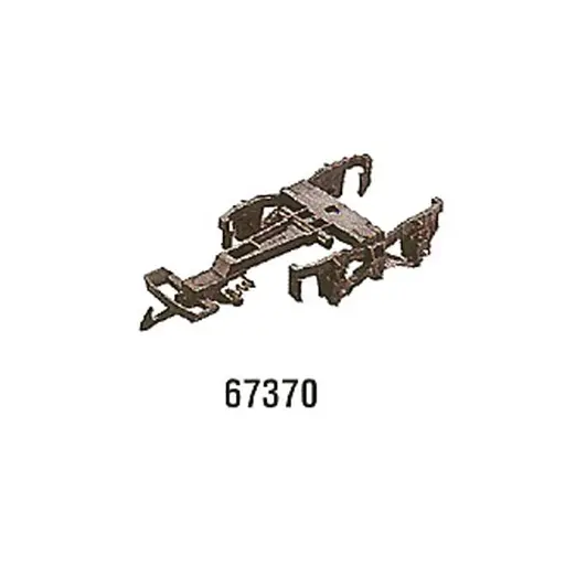 [LG67370] 2 ensembles bogies + attelages