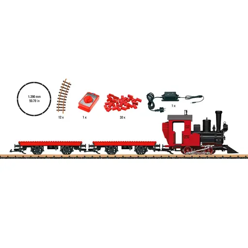 [LG90463] Coffret de Départ Train Modulaire - LGB 90463 - G 1/22.5 - Analogique