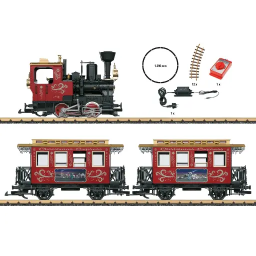 [LG70308] Coffret de Départ "Train de Noël" - LGB 70308 - G 1/22.5 - Analogique