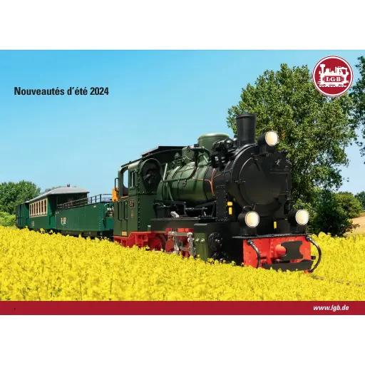 [LG-DEP-ETE2024] Dépliant nouveautés été 2024 - LGB LG-DEP-ETE2024 - 11 pages - Français