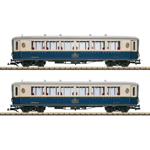 [LG36659] Coffret de voitures voyageurs Pullmann Express - LGB 36659 - G 1/22,5 - Ep. V-VI