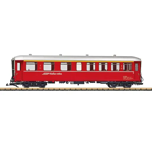 [LG31525] Voiture voyageurs grandes lignes 1ère classe - LGB L31525 - RhB - G 1/22.5 - EP. IV - 2R