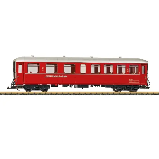 [LG31526] Voiture voyageurs grandes lignes 2nde classe - LGB L31526 - RhB - G 1/22.5 - EP. IV - 2R