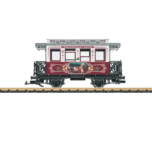 [LG36025] Wagon Noël 2025 - LGB L36025 - G 1/22.5 - 2R