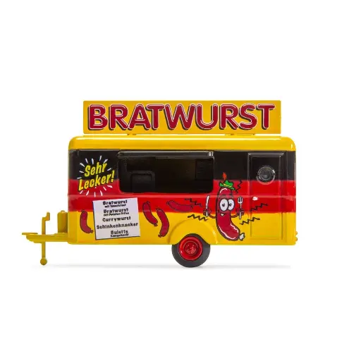 [HC5001] Remorque à Bratwurst Allemagne LIMA HC5001 - HO 1/87 - Ep V