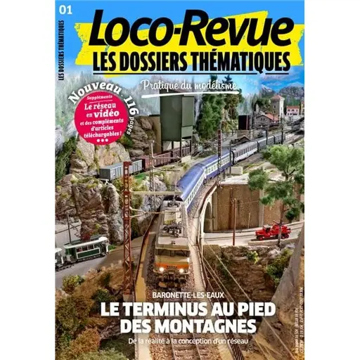 [LRDTLR01-92] Loco-Revue Les Dossiers Thématiques n°1 | le terminus au pied des montagnes | LR PRESSE - DTLR01-92