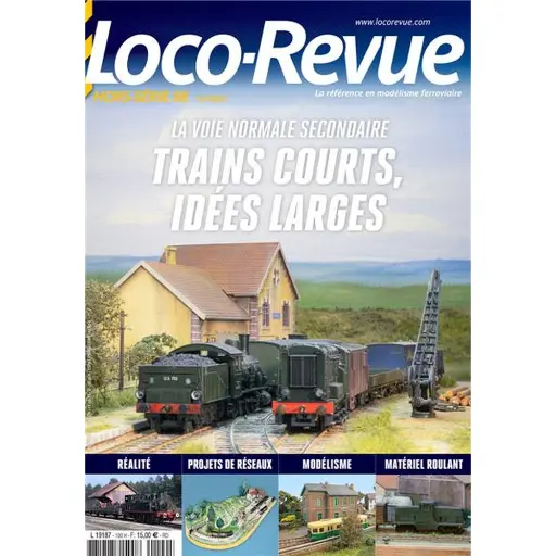 [LRHSLR88] Loco Revue Hors série 88 - LR PRESSE HSLR88 - la voie normale secondaire, trains courts, idées larges