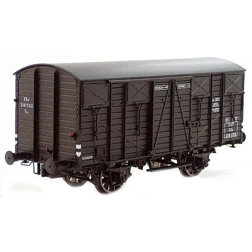 [LS30374] Wagon couvert brun type OCEM 19 KKww - LS Models 30374 - SNCF - HO 1/87 - EP III
