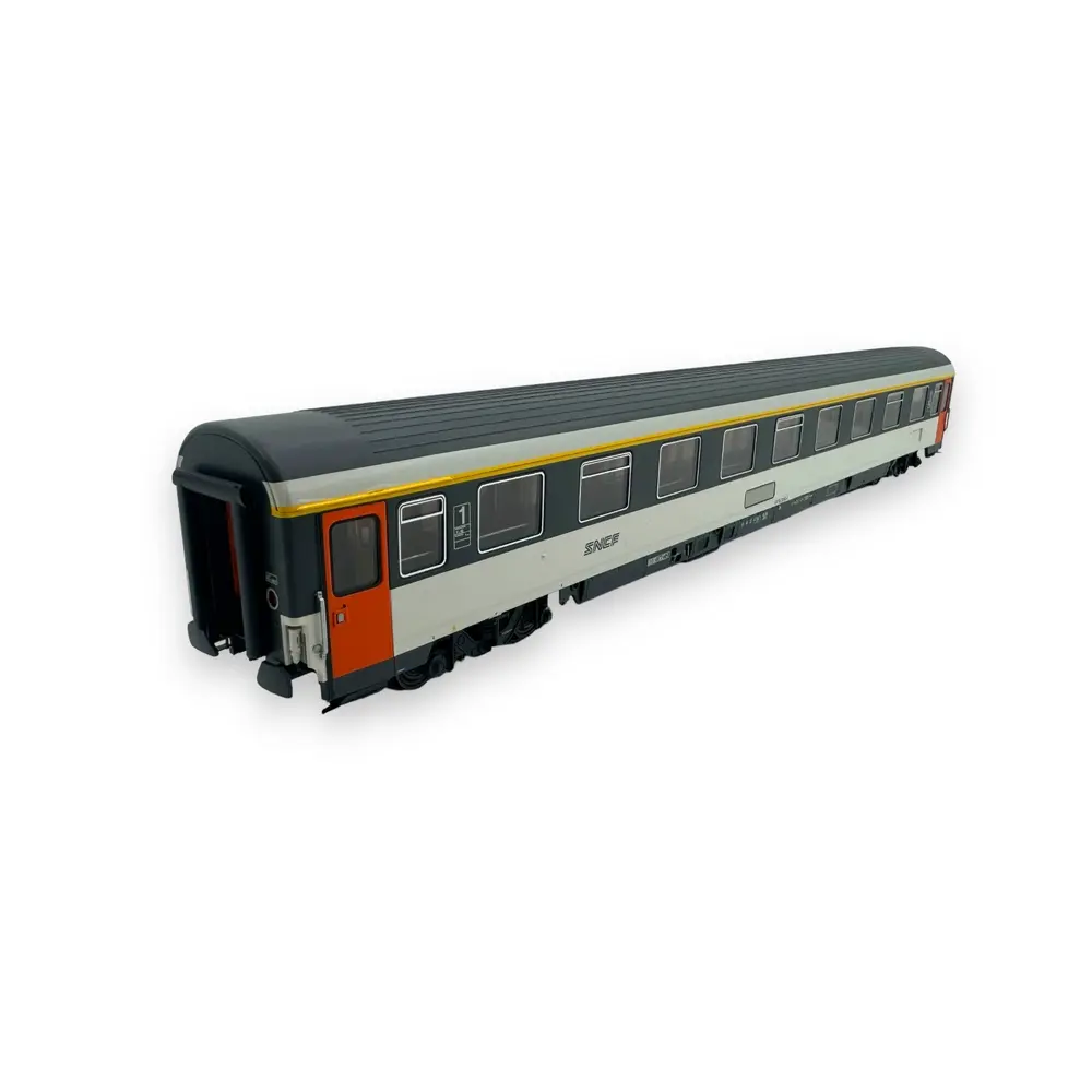 Voiture Grill Express, livrée Corail, rouge / gris métal -LS Models