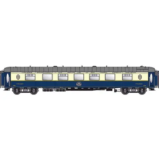 [LS49172] Voiture WP CIWL Côte d'Azur bleue/crème livrée d'origine avec monogramme