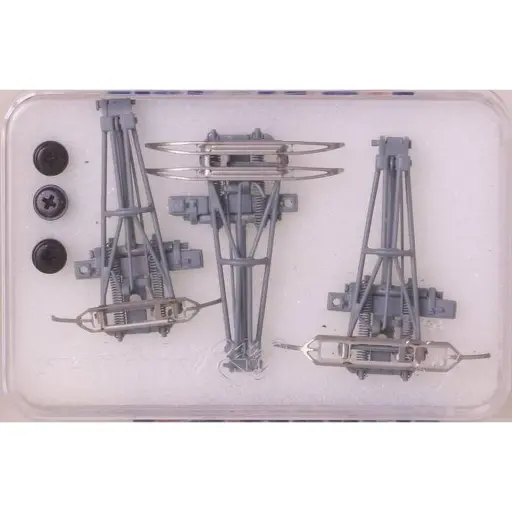 [LS89205] Set de 3 Pantographes AM18 - 3000 V DC, 25000 V AC, 15000 V AC