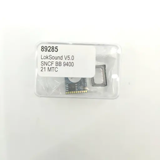 [LS89285] Décodeur Digital Sound V5.0 à 21 broches pour locomotive BB 9400 SNCF - LS Models 89285 - HO 1/87